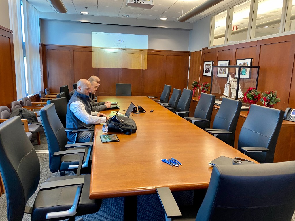 DTS team in an agency conference room
